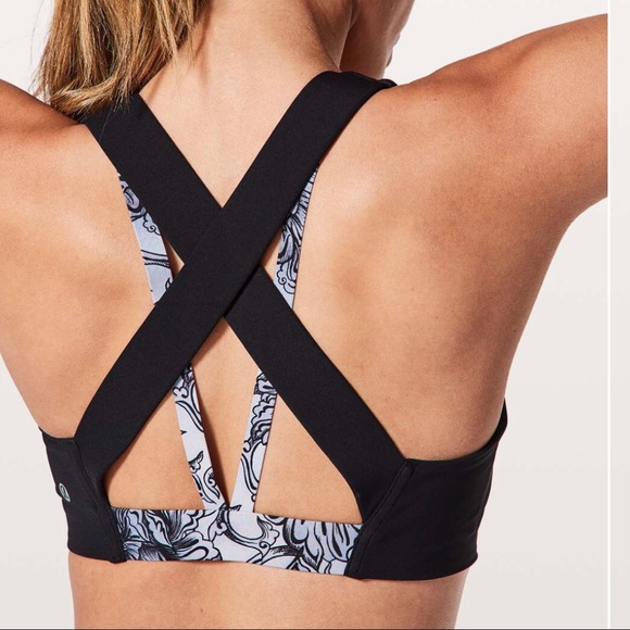 Lululmon Sports Bra Size 6 - Sweat Times Bra - Picture 10 of 11